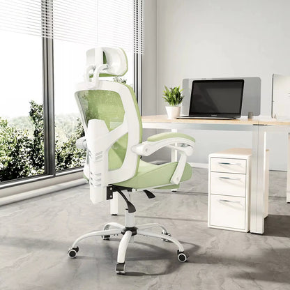 Fauteuil Ergonomique Mesh Pivotant Soutien Lombaire